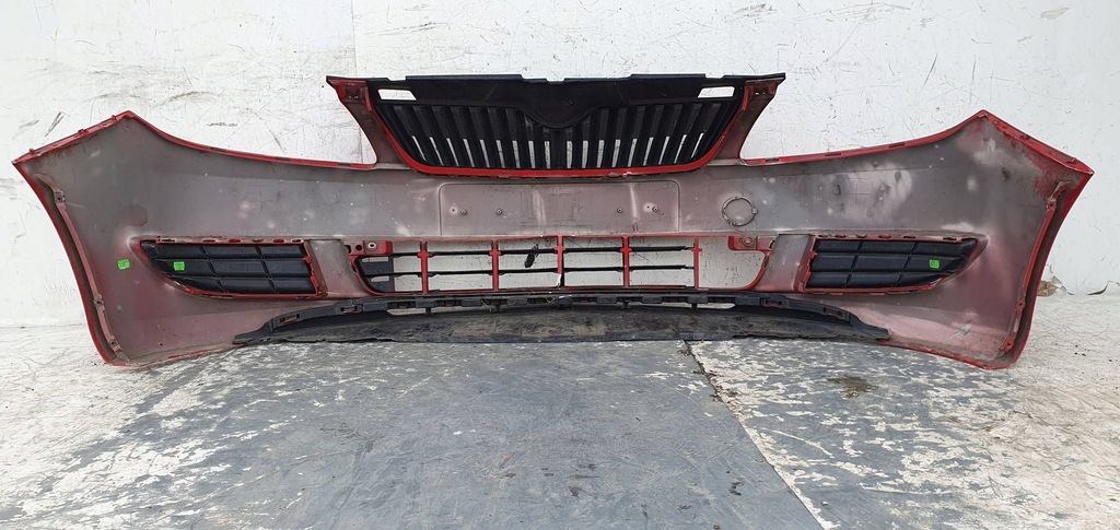 фото №9, Skoda fabia ii 2 5j lift бампер перед передний