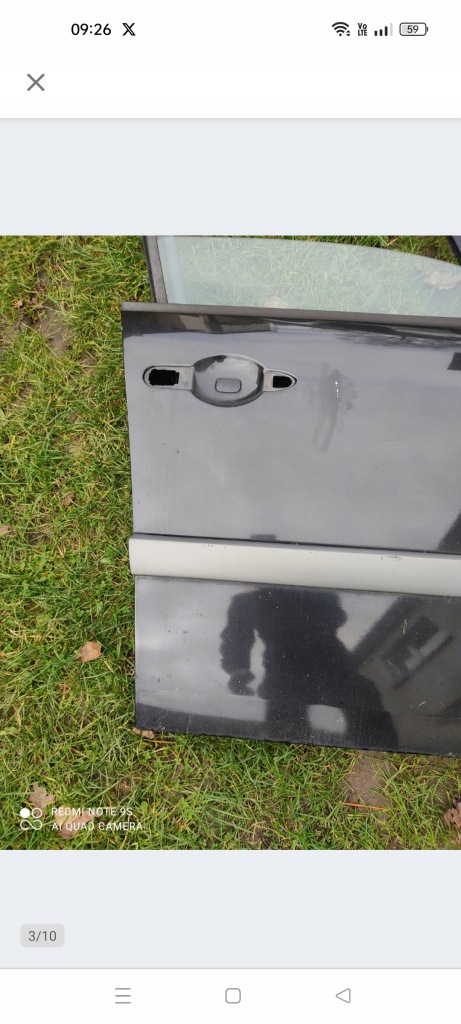 фото №3, Renault scenic 2 ii двері передні праве правий перед nv676