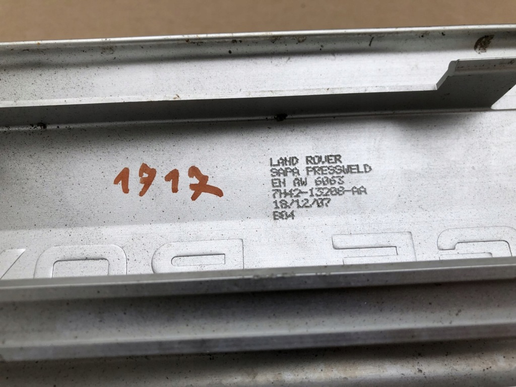 фото №4, Молдинг накладка поріг правий перед range rover l322