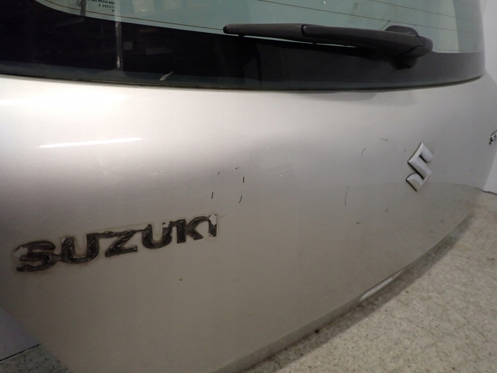 фото №9, Suzuki swift mk6 04-09 кришка багажника багажника скло задня