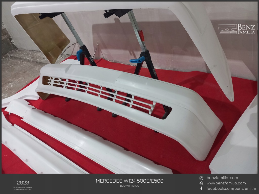 фото №15, Mercedes w124 500e/e500 sedan pakiet/bodykit replika