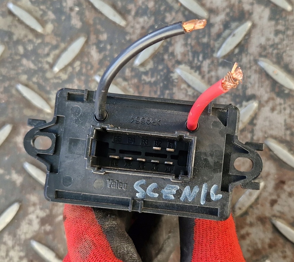 фото №2, Резистор вентилятор renault scenic ii