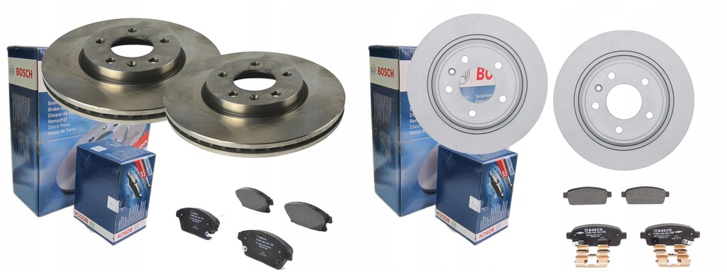 фото №1, Гальмівні диски гальмівні колодки p+t bosch chevrolet orlando 300mm