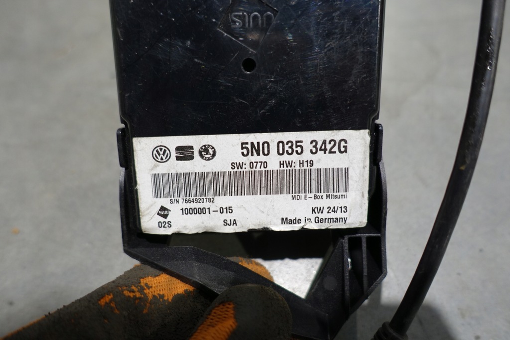 фото №6, Vw beetle jetta модуль інтерфейс мультимедійний