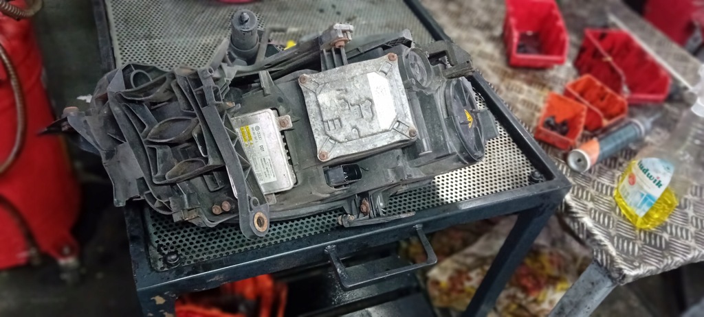 фото №12, Audi a4 b8 08-12 8k0 bi ксенон лампа ліва права перед повний 2 штуки