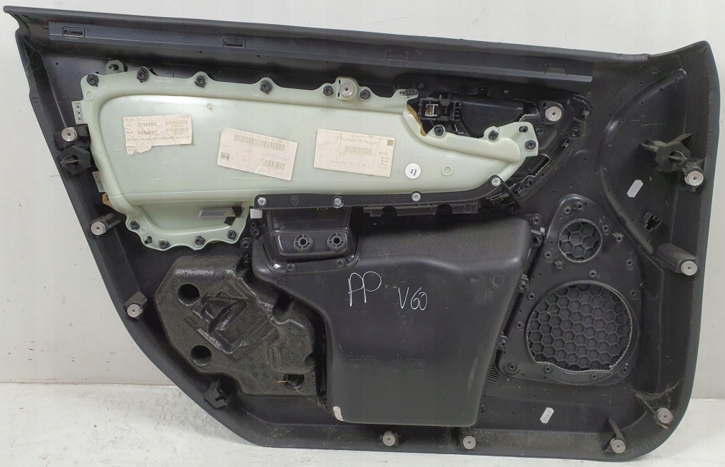 фото №6, Обшивка оббивка двері правий перед volvo v60 eu