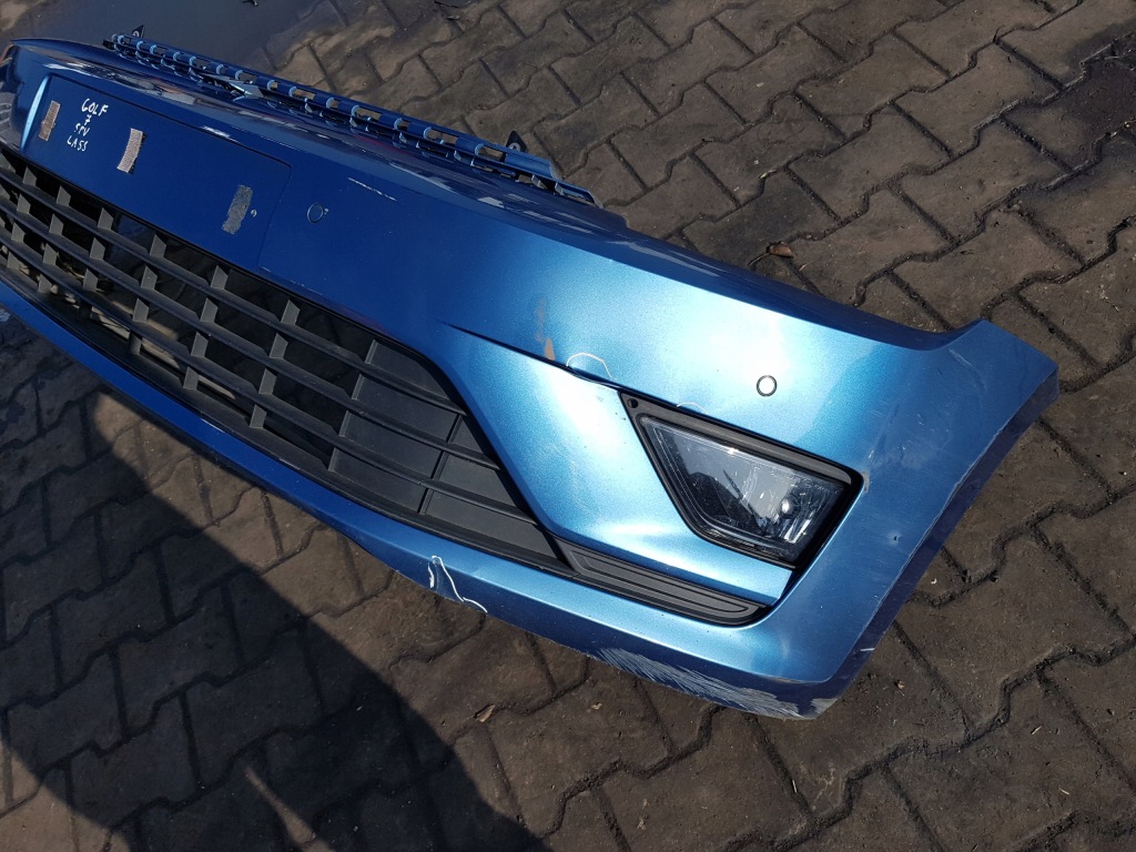 фото №6, Vw golf 7 vii sportsvan 14-17r бампер перед pdc la5j