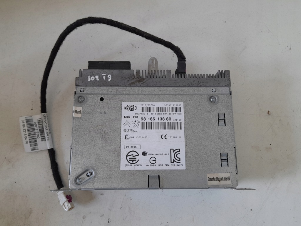 фото №1, Радио навигация peugeot 308 t9 9818613880