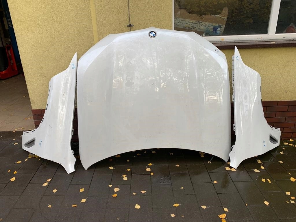 фото №1, Бампер капот лампа kompletny перед bmw x5 g05 led