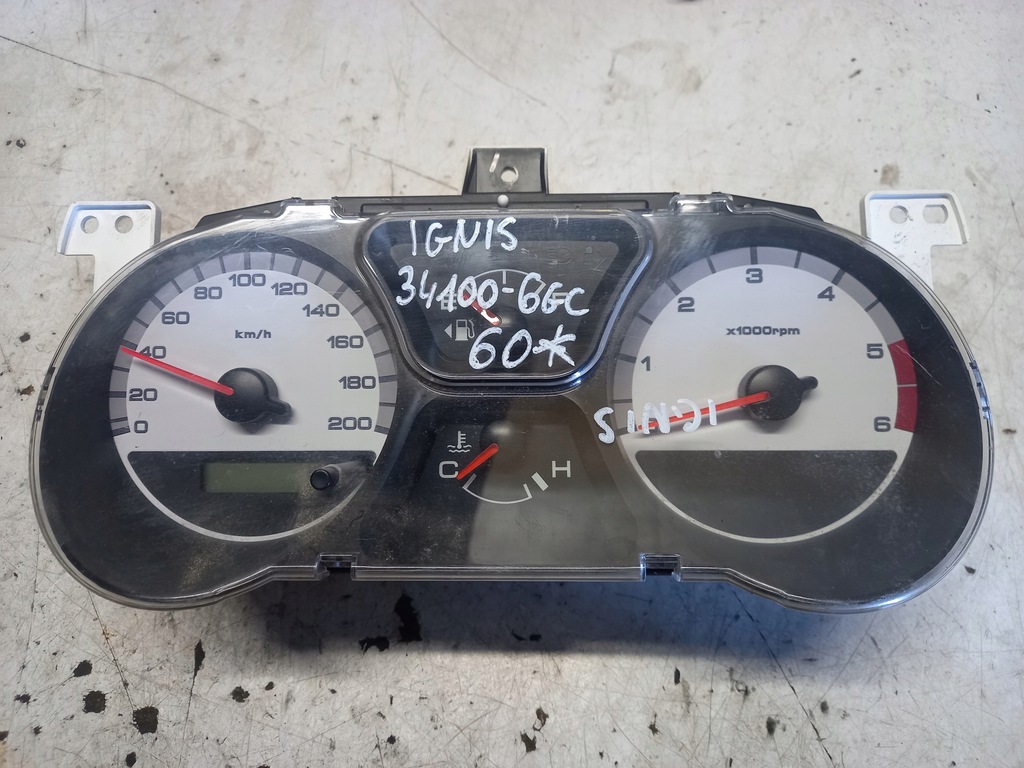 фото №1, Лічильник прилади suzuki ignis 34100-6gc