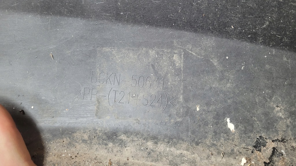 фото №12, Mazda 3 bp iv 19- бампер передний перед bez отверстий bckn-50031