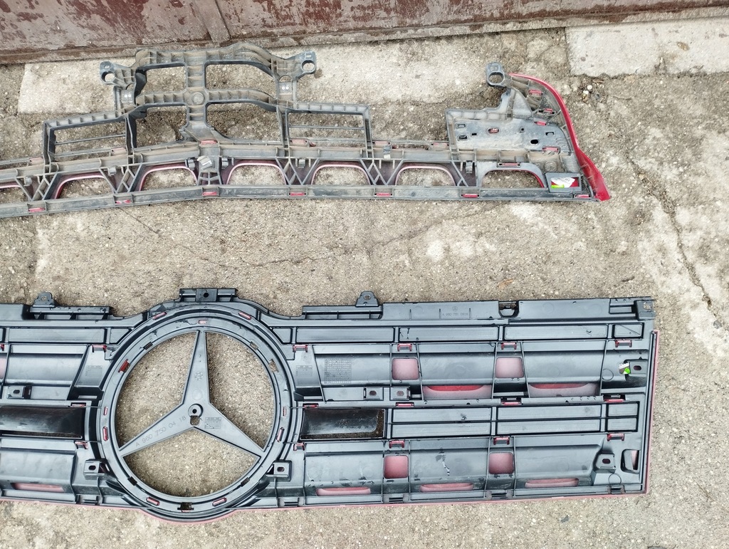 фото №9, Решётка радиатора защита решётка радиатора mercedes actros mp4 a960 a9608850754 a9607500418