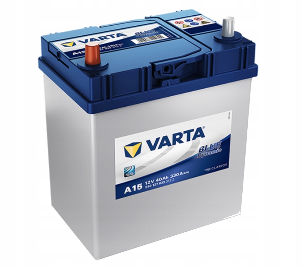 фото №1, Акумулятор varta blue dynamic a15 40ah 330a l+