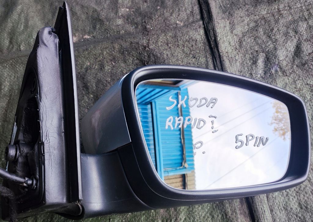 фото №1, Skoda rapid дзеркало праве 5 pin