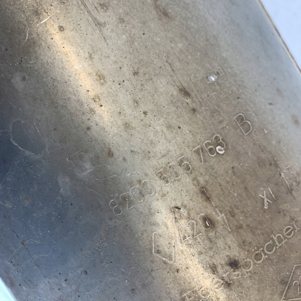 фото №12, Гаситель выхлоп kangoo iii citan w415 1,5 dci 14r