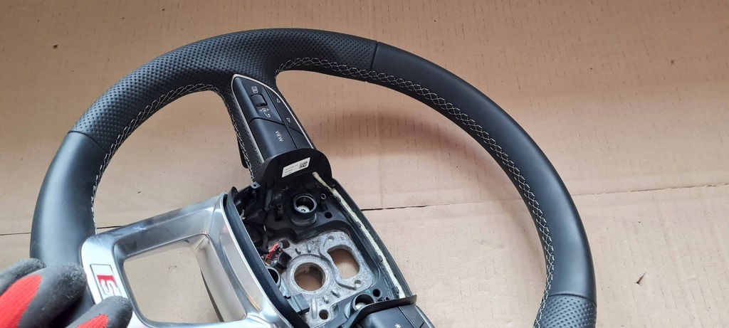 фото №15, Sq8 4m rsq8 q8 воздуховод кожа кожаный sline 4m8419091al