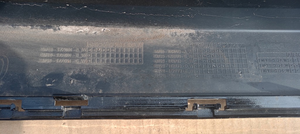 Бампер задній задній ford s-max mk2 15-19rok em2b-17f001 em2b-17f001-a oryg Зі Шроту