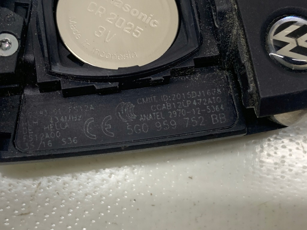 фото №6, Vw ключ 5g0959752bb