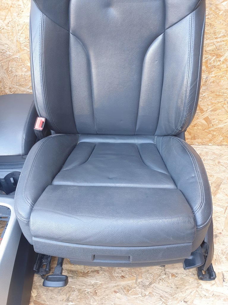 фото №11, Audi q5 8r lift сиденья заднее сиденье обшивки кожа europa