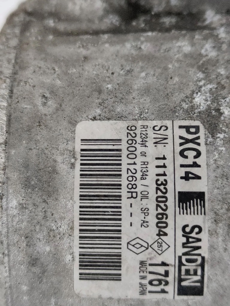 фото №5, Renault scenic iv megane 4 1.2 tce компрессор компрессор кондиционера