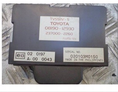 фото №1, Toyota celica vii 02r - модуль сигнализация 08190-12930