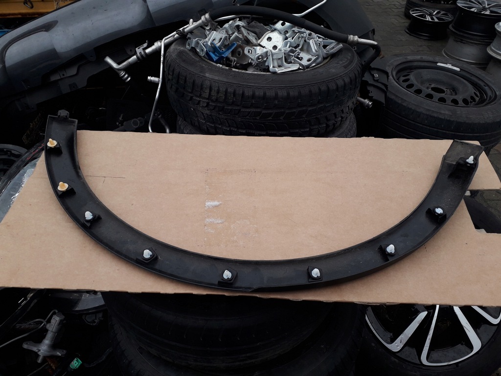 фото №6, Накладка молдинг крила правий задня renault captur