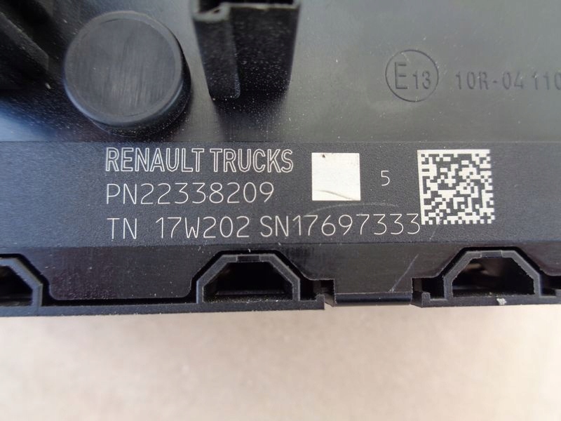 фото №2, Панель керування renault range t gama t 22338209