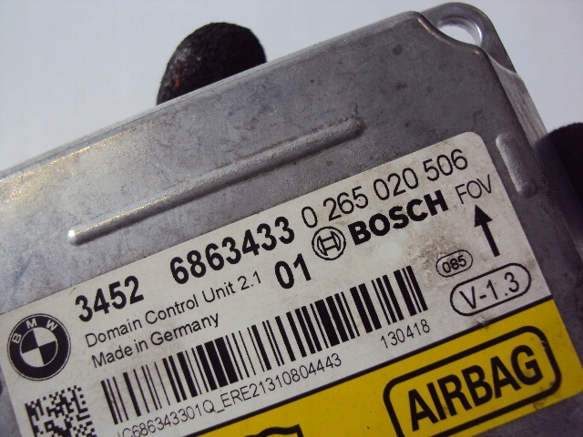 фото №3, Модуль датчик подушка безопасности bmw оригинальный номер 6863433