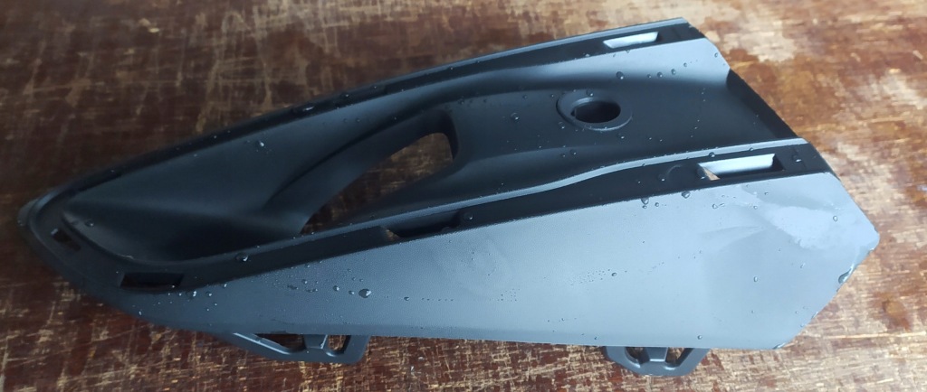 фото №4, Решётка бампера левая renault zoe lift 19-... 5/5