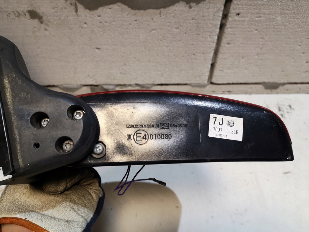 фото №6, Ліва дзеркало mazda scrum wagon 5 pin