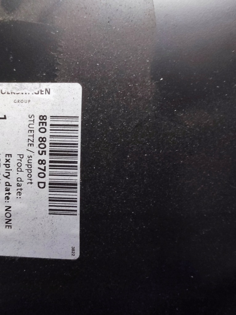 фото №6, Кронштейн крила правий перед a4 b7 2004-2008