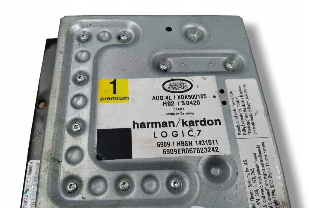 фото №5, Усилитель радио land rover range rover 3 l322 2003 xqk500105