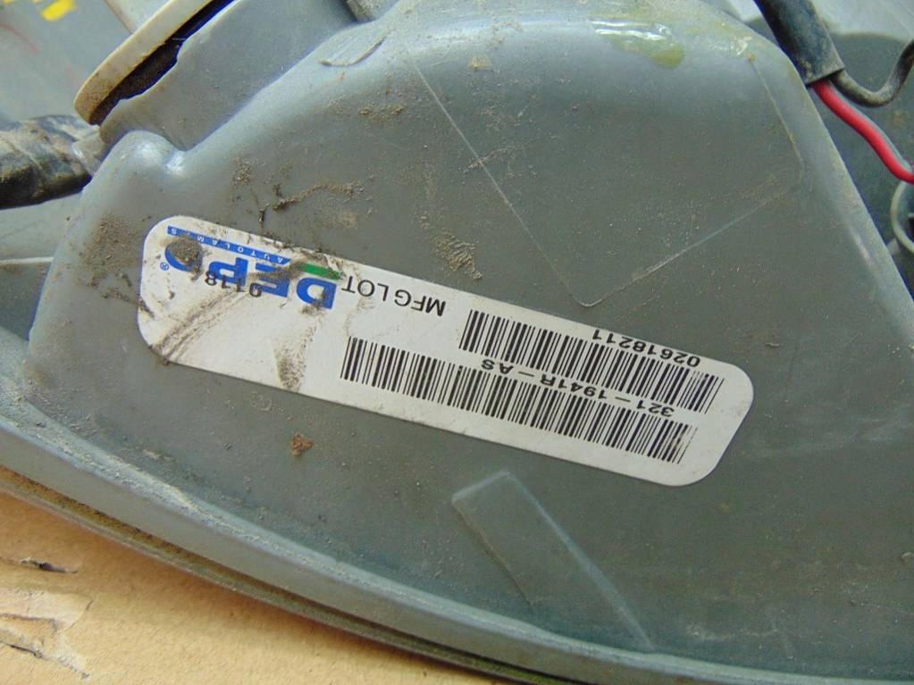 фото №9, Hyundai santa fe i 2.0 crdi 05r лампа задняя правый