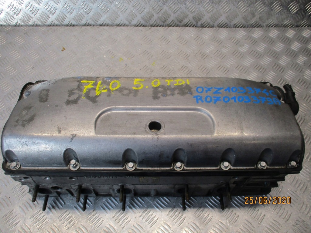 фото №6, Головка vw touareg 7l0 5,0tdi 07z103374c