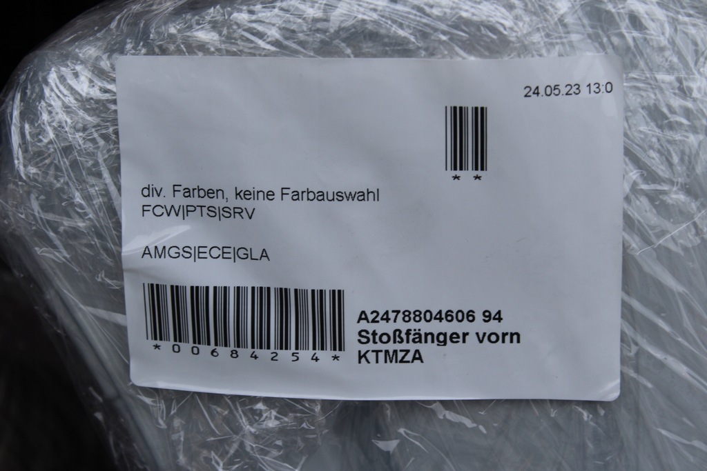 фото №11, Бампер перед решётка радиатора diament mercedes gla 247 h247 amg оригинальный номер a2478804606