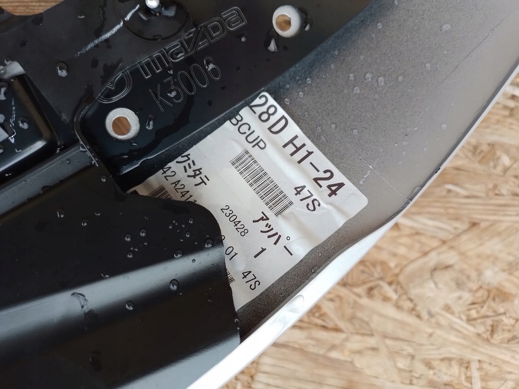 фото №11, Бампер nárazník перед передний верхний mazda 3 bp iv 2018- 47s