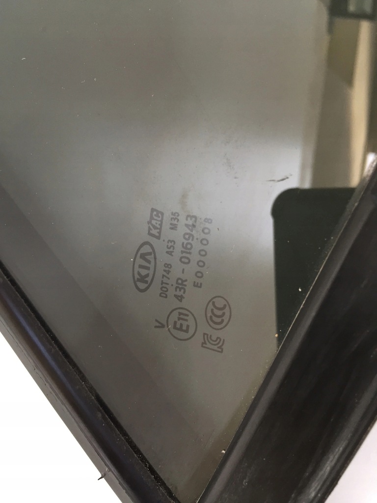 фото №5, Kia stonic 2020 скло прокладка рамка двері задня