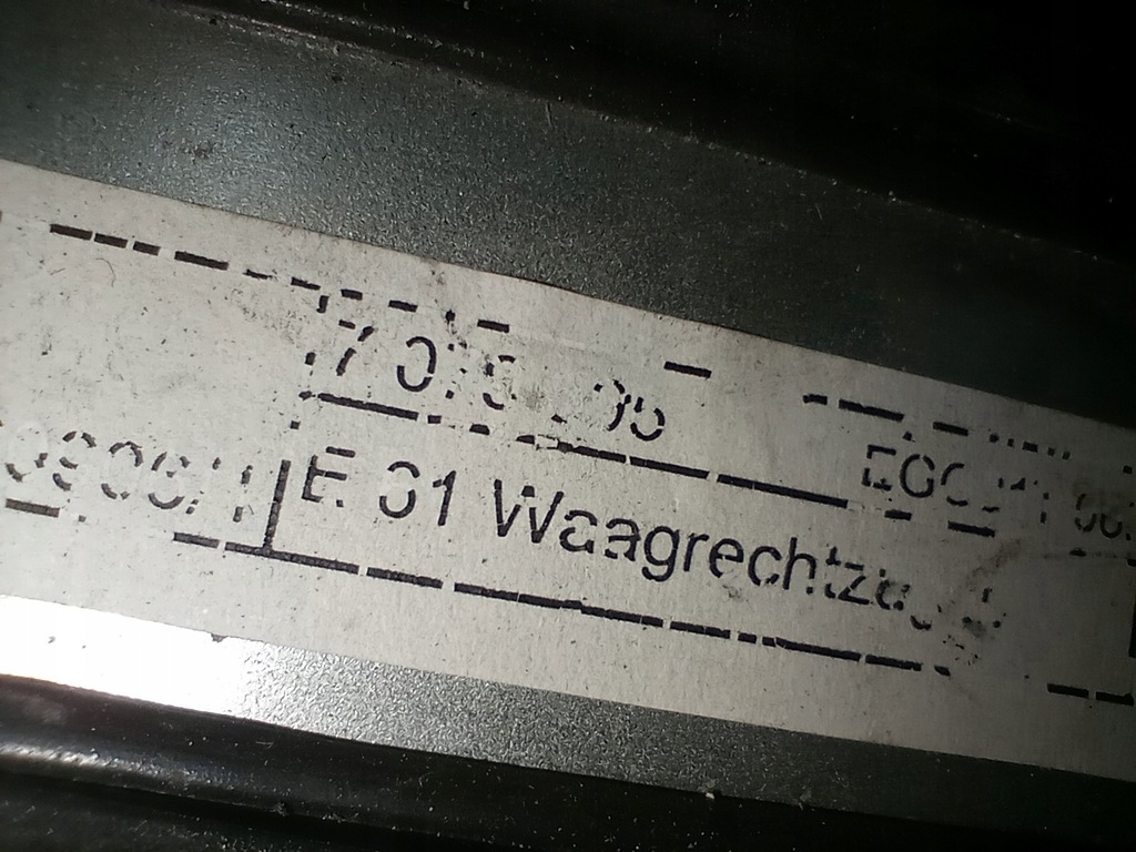 фото №10, Bmw seria 5 e61 2005 шторка стекло левый задняя 7079395 europa