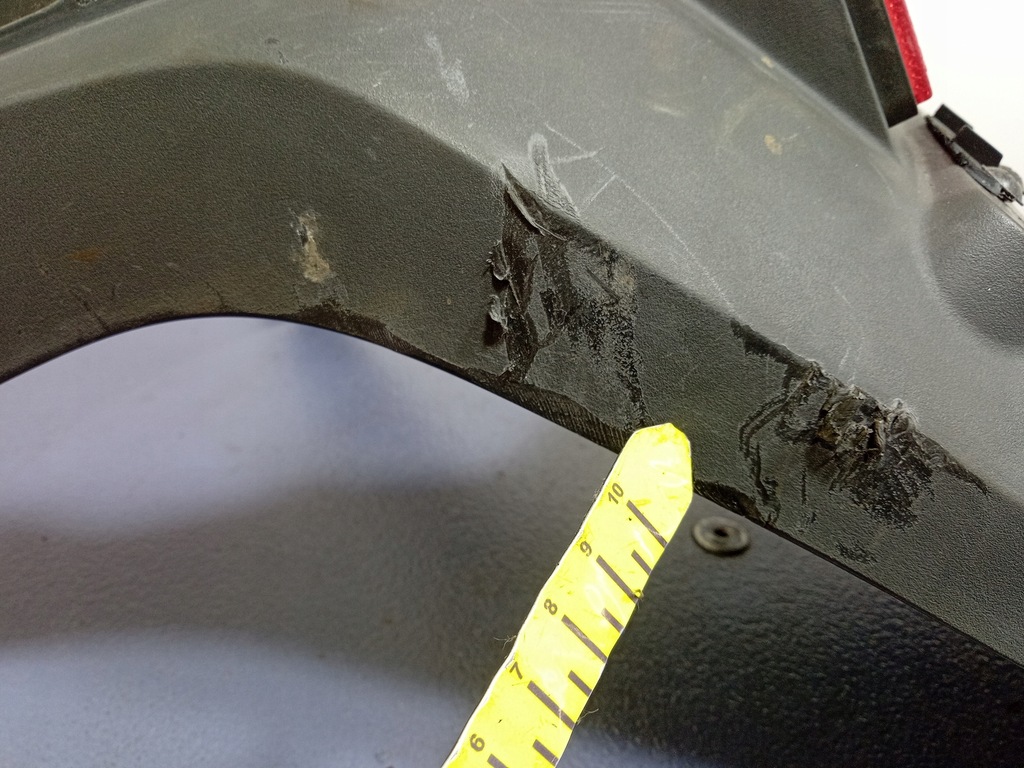 фото №10, Honda sh125 sh 125 крыло задняя задний брызговик 80100-k01-d000