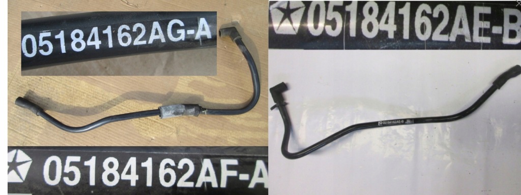 фото №1, Chrysler town country 11- 3.6 шланг повітря