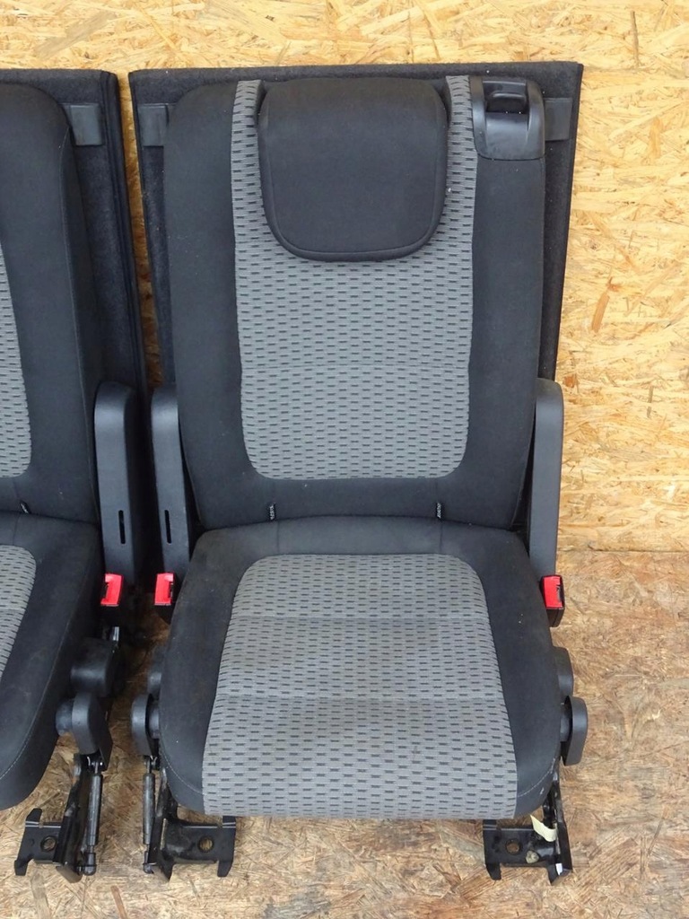 фото №11, Sharan alhambra 7n обивка сиденья задняя задние ii iii ряд подушка безопасности комплект