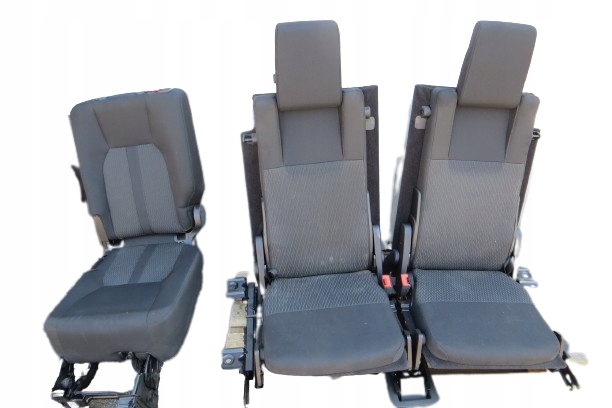 фото №1, Сидіння заднє сидіння land rover discovery iii 3 ряд