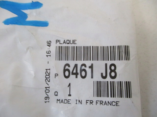 фото №8, C5 iii x7 c6 пластина кронштейн трубка обігрівача nowa 6461j8 9645683280