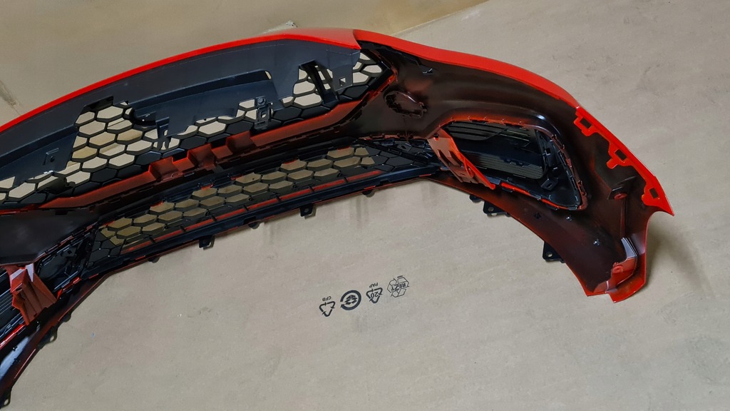 фото №12, Fiesta mk8 st performance fl бампер перед redrace