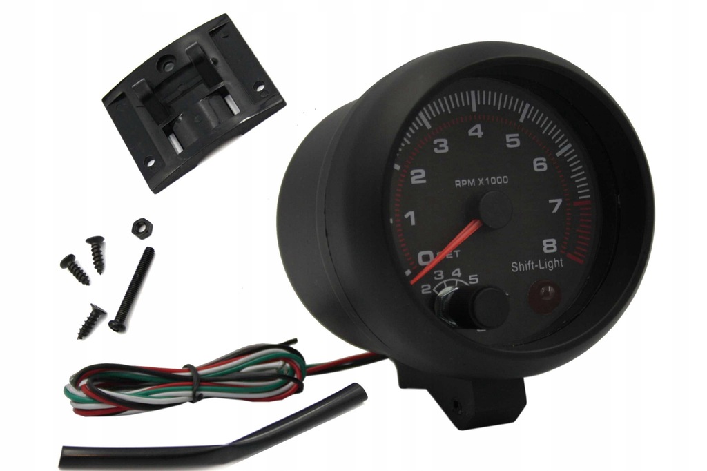 фото №15, Obrotomierz універсальний do każdego автомобіля лічильник обертів tachometr