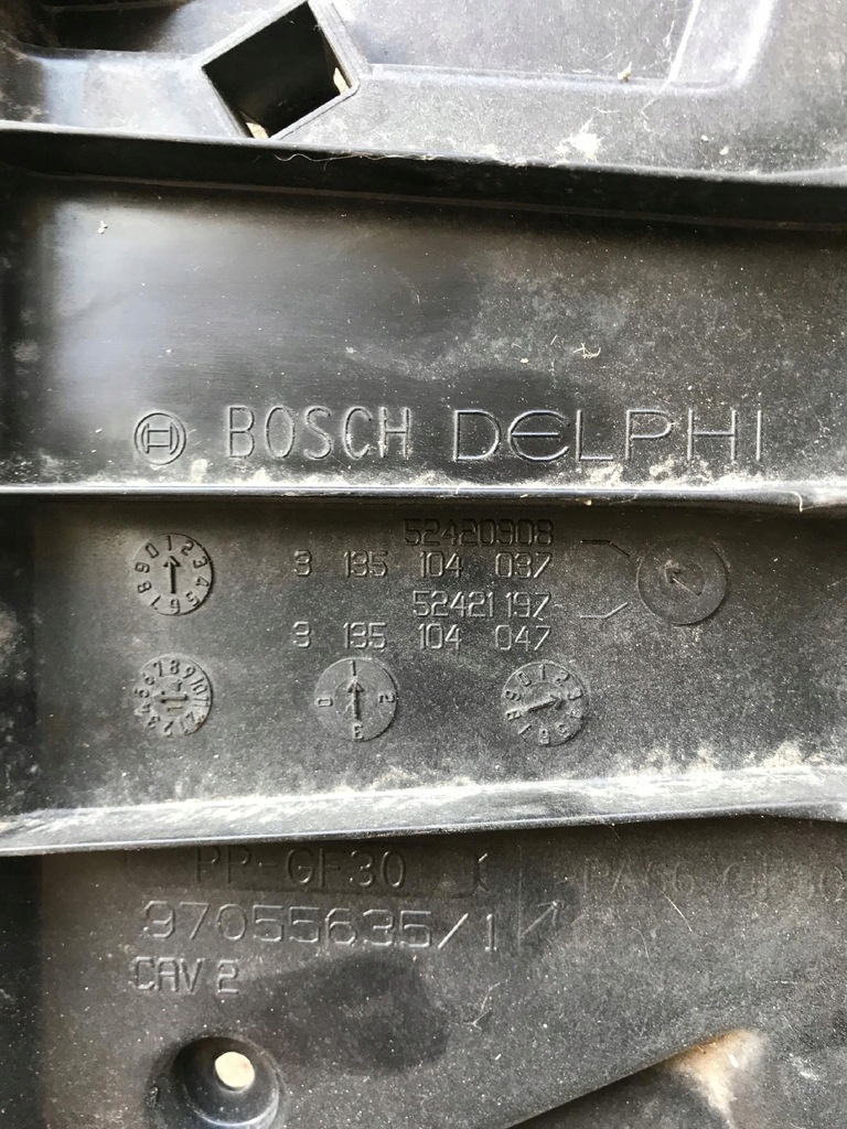 фото №5, Вентилятор opel astra j iv 4 chevrolet cruze orlando 13289626 0130308117