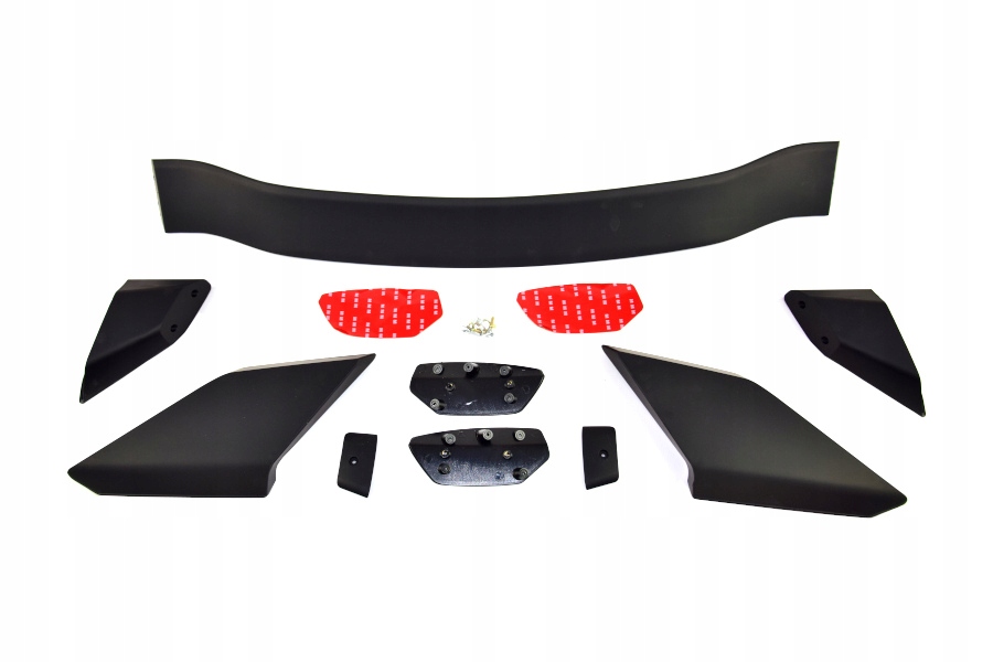 фото №12, Спойлер na крышка do honda civic x 10 sedan 2015-2021 abs чёрный mat sobmart