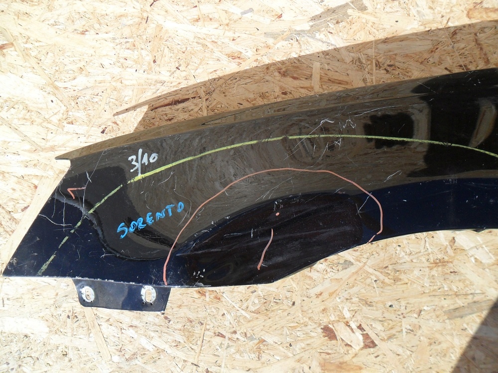 фото №11, Kia sorento jc 2003 2004 2005 2006 крыло левый