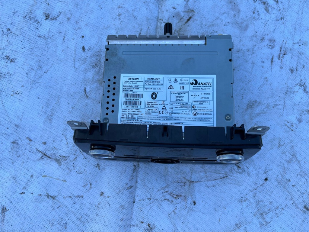 фото №2, Радіо usb renault clio iv twingo 281151249r