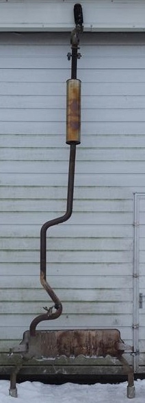 фото №1, Труба гасник вихлоп kompletny peugeot 508 ii